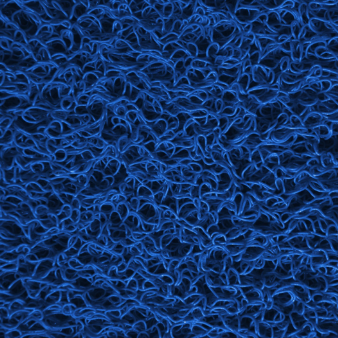 17. DIY "Miners Moss" Schlingenmatte für Goldwaschrinnen Stärke=12mm PVC blau